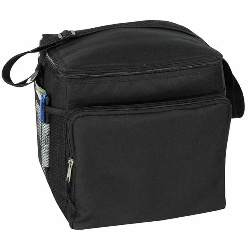 Lunch bags with a reflective exterior for increased visibilityDeluxe 24-Pack Cooler Bags