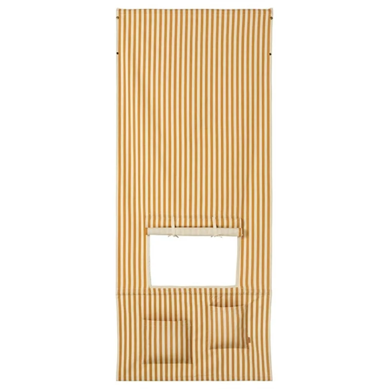 Collapsible storage bags for under - bed storage of seasonal itemsFerm Living Kids Kiosk Mustard/Offwhite