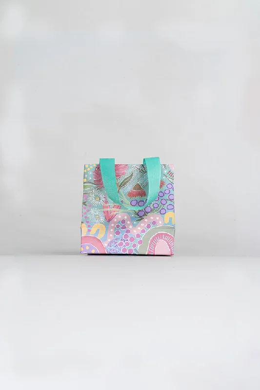 A Chapter Closing Matte Ribbon Handled Extra Small Gift Bag