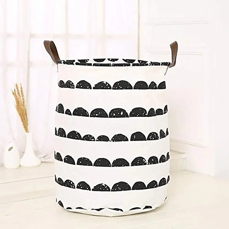 Anti - static storage bags for safely storing computer partsCanvas Storage Basket Half Moon