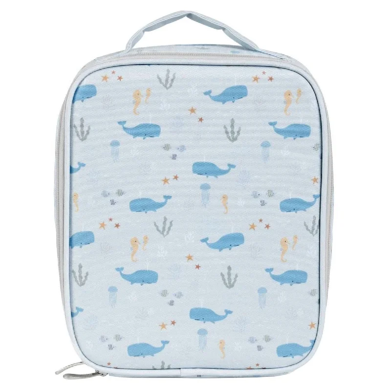 Cute cartoon - printed lunch bags made of polyester for toddlersA Little Lovely Company Cool Bag: Ocean