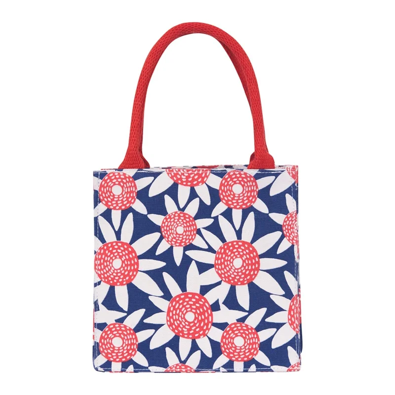 Straw Sunflower Red Reusable Itsy Bitsy Gift Bag