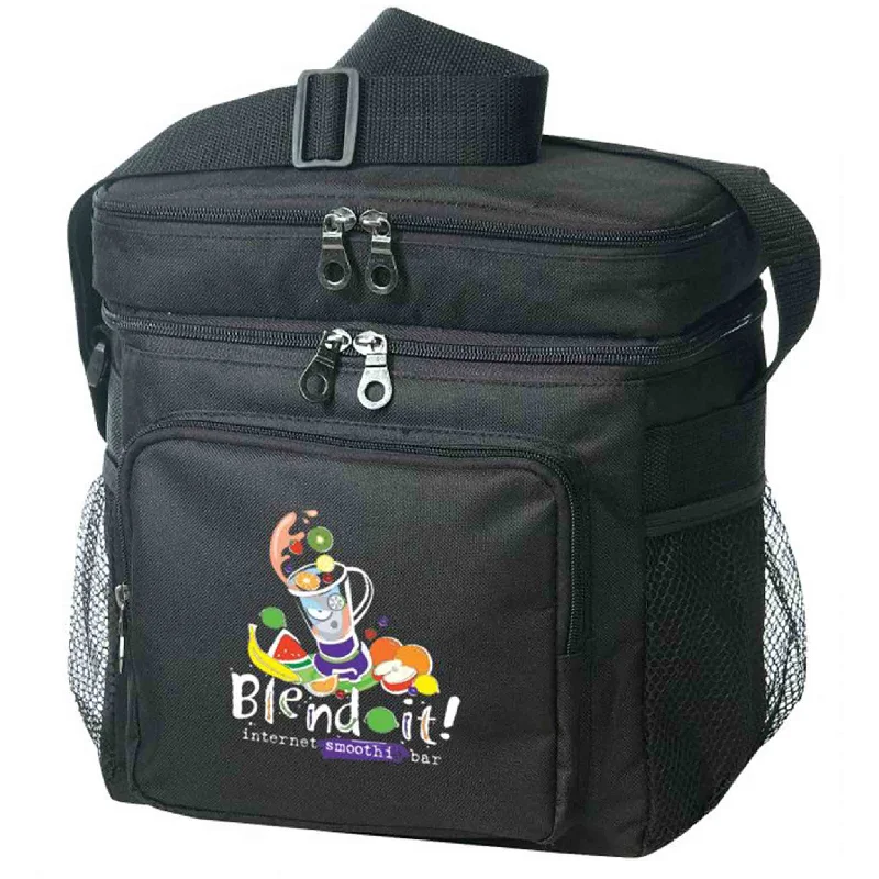 Designer lunch bags with a high - end brand logo for luxury usersPremium Poly Cooler Lunch Bag