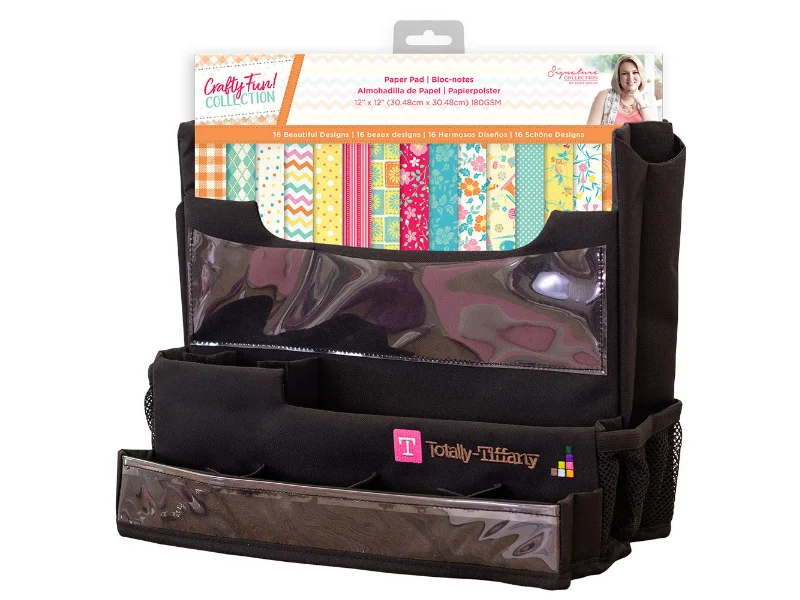 Soft velvet storage bags for protecting delicate fabrics and lingerieCraft & Carry Workstation - Black