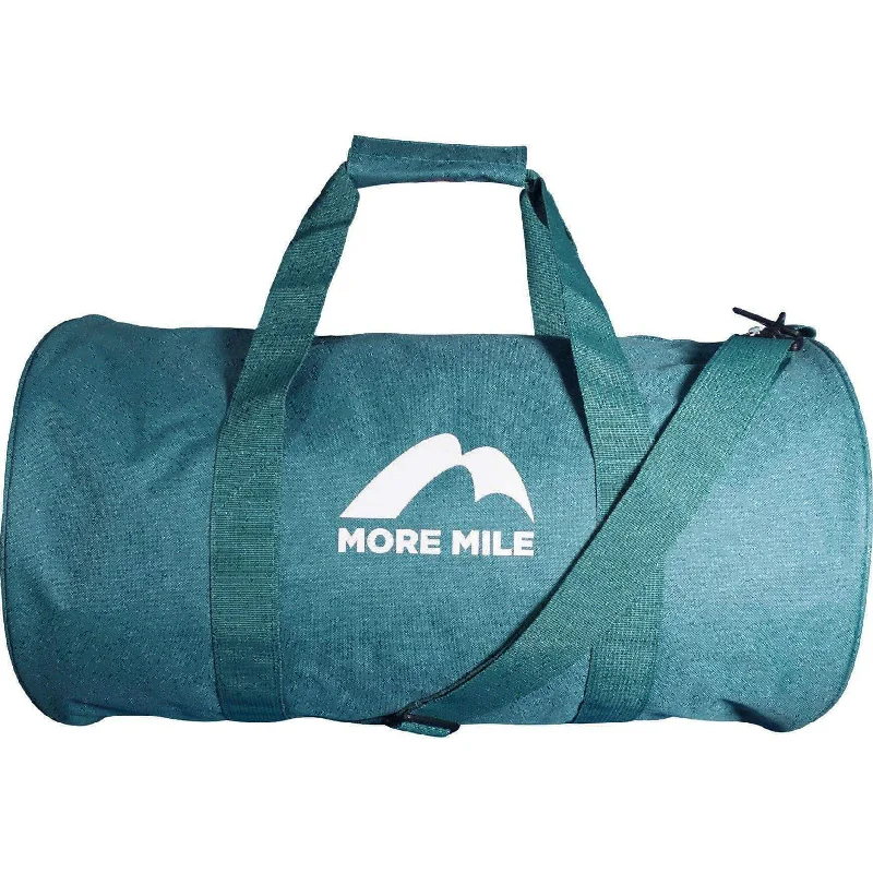 Gym bags with a detachable toiletry kit for post-workout convenienceMore Mile Barrel Holdall - Green