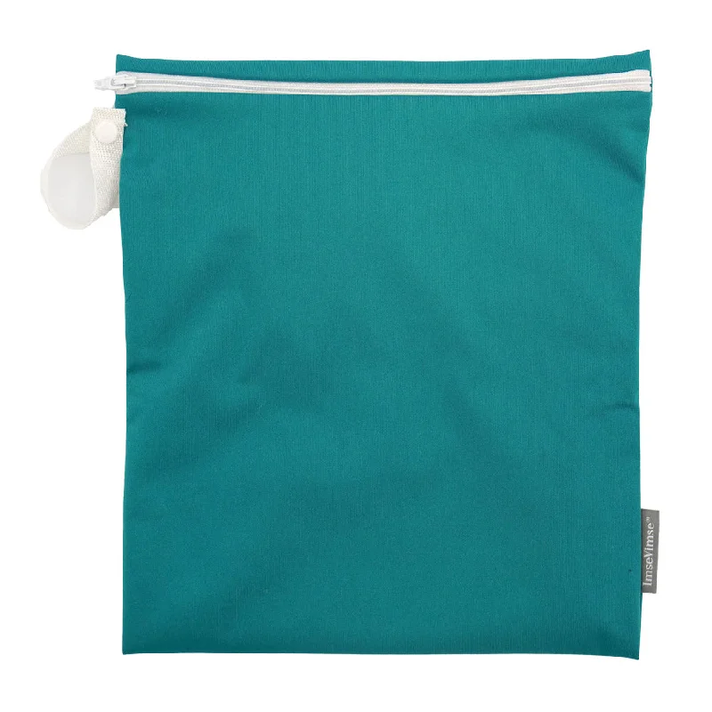 Stackable storage bags with a rigid structure for stable stackingImse Vimse Medium Wet Bag - Lagoon