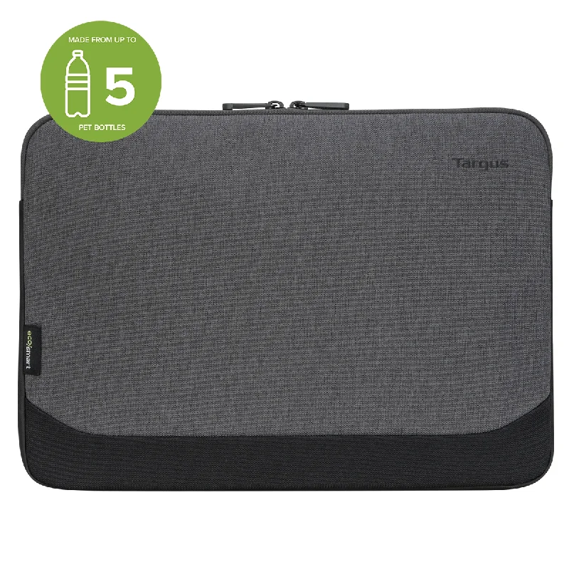 Laptop bag with a separate compartment for tablets and accessories13-14" Cypress Sleeve with EcoSmart® (Light Grey)