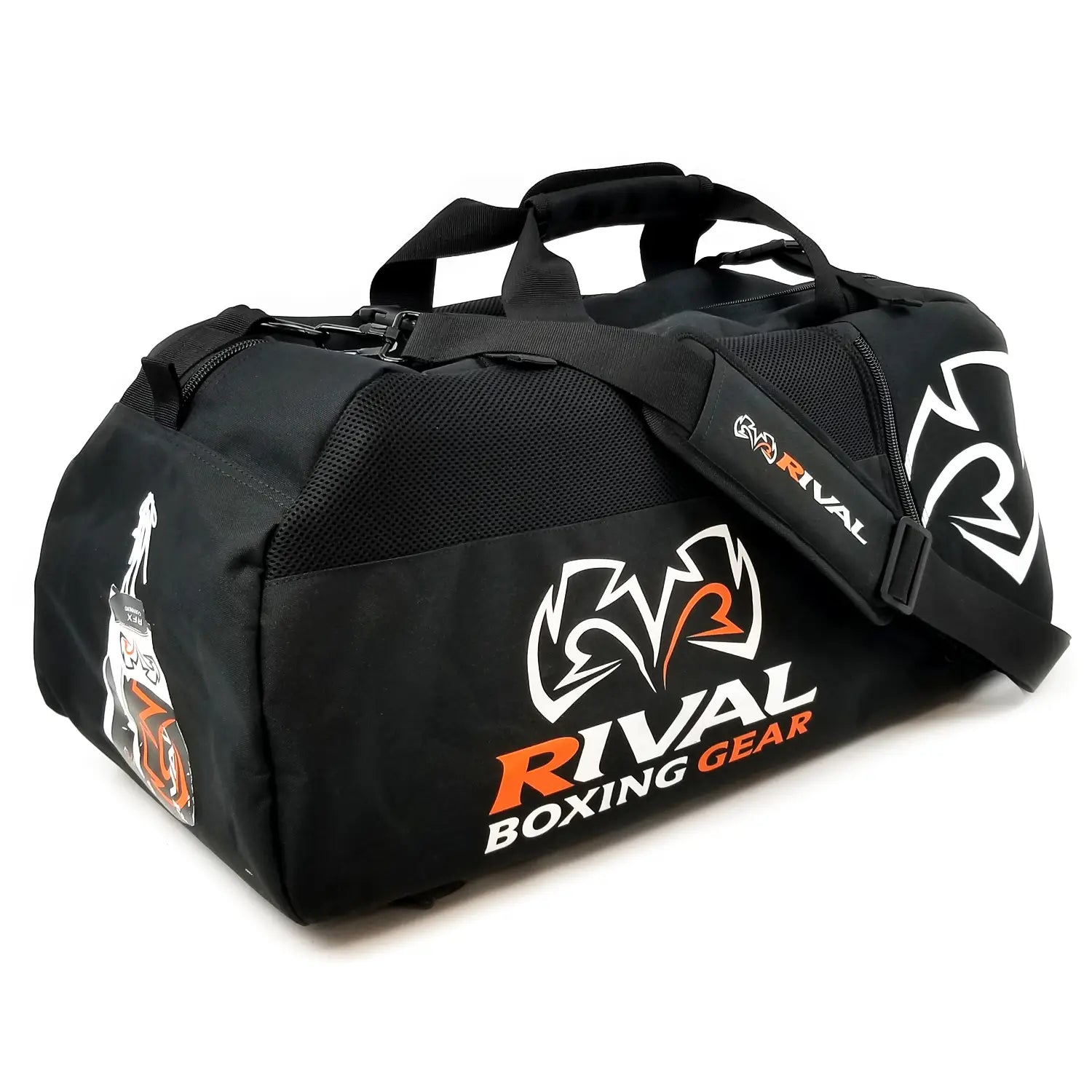 Large-capacity waterproof gym bags with multiple compartments for professional athletesRival RGB50 Gym Bag - Black