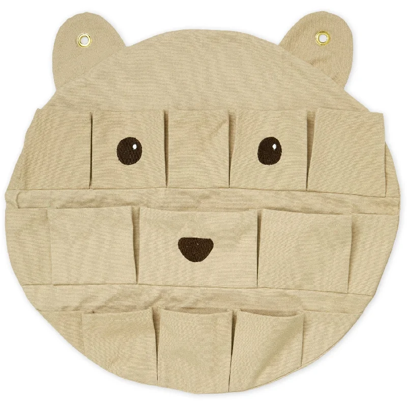 Large - capacity vacuum storage bags for winter clothes storageCam Cam Copenhagen Latte Hanging Organizer Bear