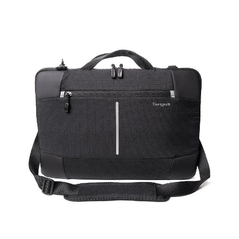 Anti-theft laptop bag with hidden pockets and slash-resistant fabric for urban travelers15.6" Bex II Slipcase Black