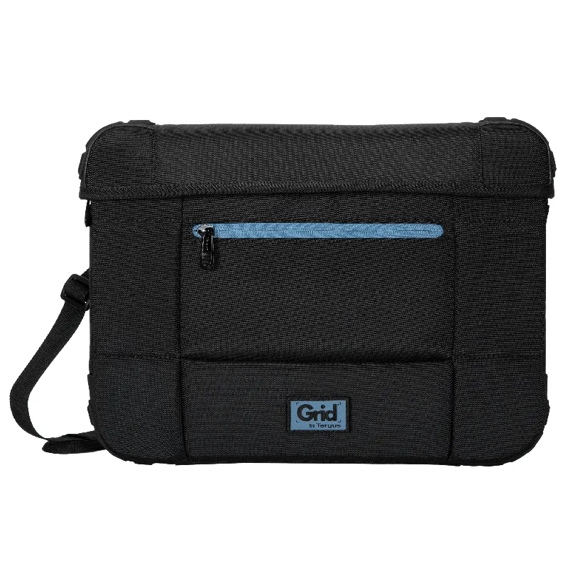 Laptop bag with a separate compartment for tablets and accessories15.6" Grid High-Impact Slipcase