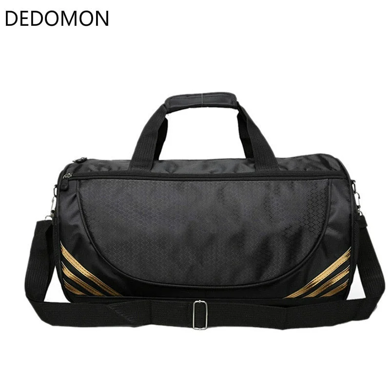 Lightweight nylon gym bags with a ventilation system for daily workoutsQuality Fitness Gym Sport Bags Men and Women Waterproof Sports Handbag Outdoor Travel Camping Multi-function Bag