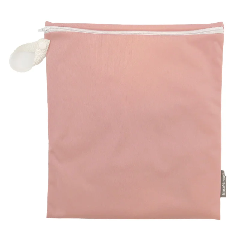 Soft velvet storage bags for protecting delicate fabrics and lingerieImse Vimse Medium Wet Bag - Blossom