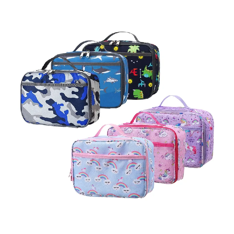 Lunch bags with a ventilation system to keep food freshThe Fox Club Easy Carry Insulated Lunch Bag