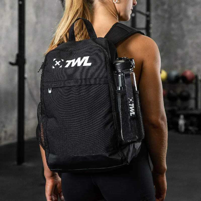 Compact gym bags for short workouts and commutingTWL - FUNDAMENTAL BACKPACK - BLACK