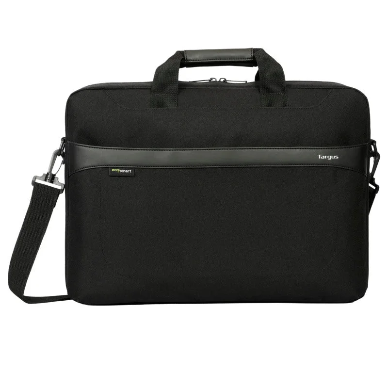 Anti-theft laptop bag with hidden pockets and slash-resistant fabric for urban travelers13-14" GeoLite EcoSmart® Slim Briefcase