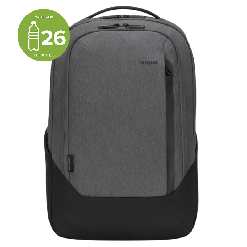 Soft-sided laptop bag with a magnetic closure for easy access15.6" Cypress Hero Backpack with EcoSmart® (Light Grey)