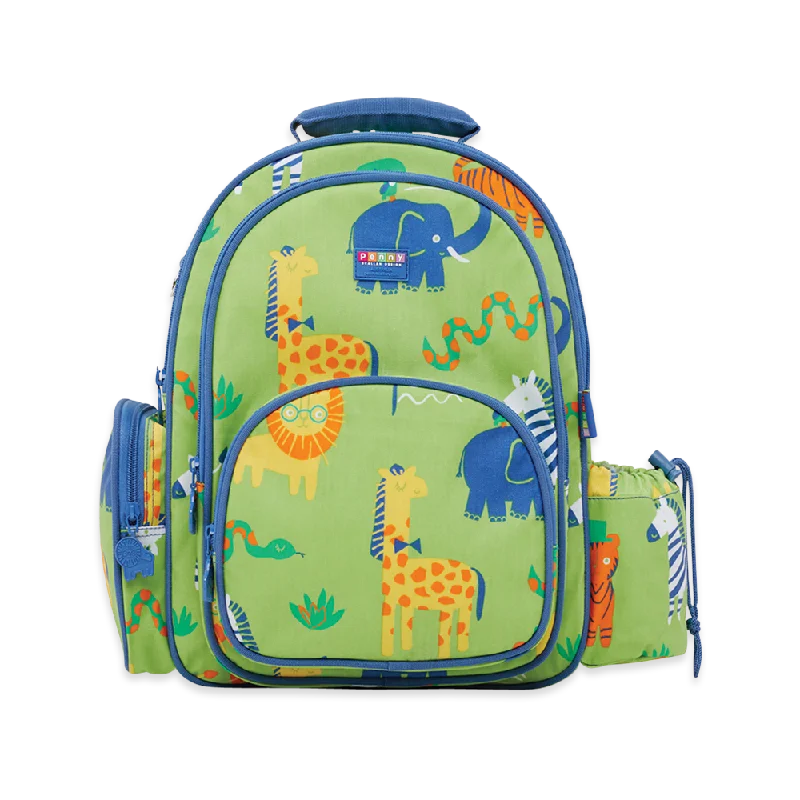 Anti-theft baggage with hidden zippers and slash-resistant materialPENNY SCALLAN-Backpack Large | Wild Thing