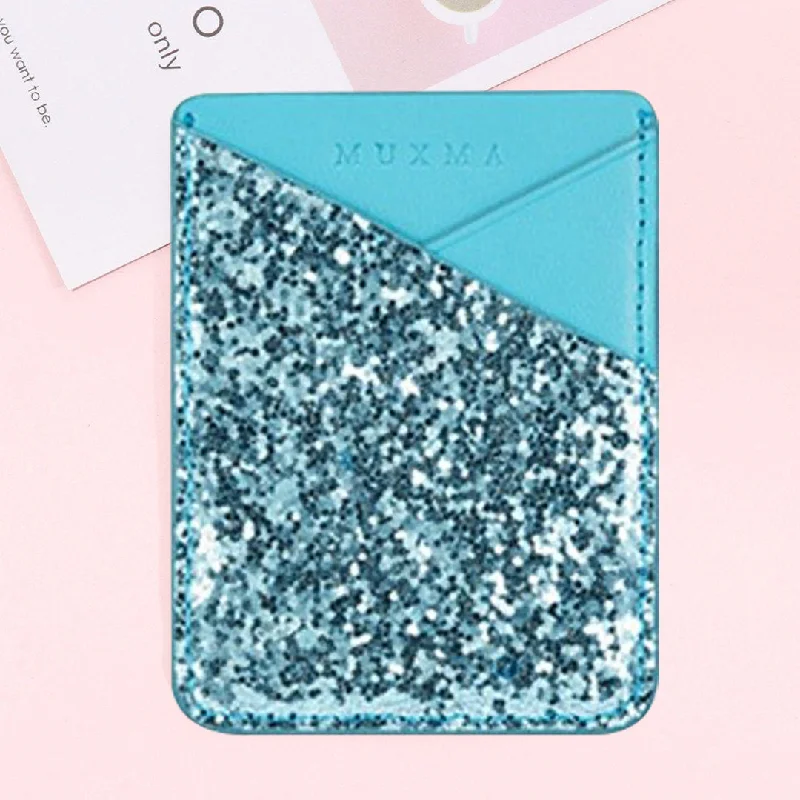 Phone wallets for Motorola Razr foldable phonesBlue Bling Card Holder