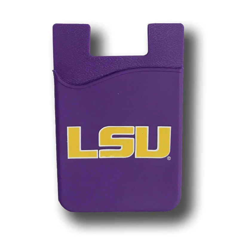 Anti - scratch phone wallets for screen protectionCell Phone Wallet - LSU Tigers