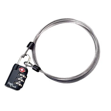 Eagle Creek TSA 3-Dial Lock & Cable