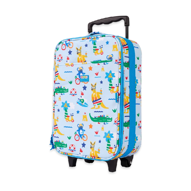 Compact carry-on baggage with multiple compartments for short tripsKids' 2 Wheel Suitcase - Kanga Crew