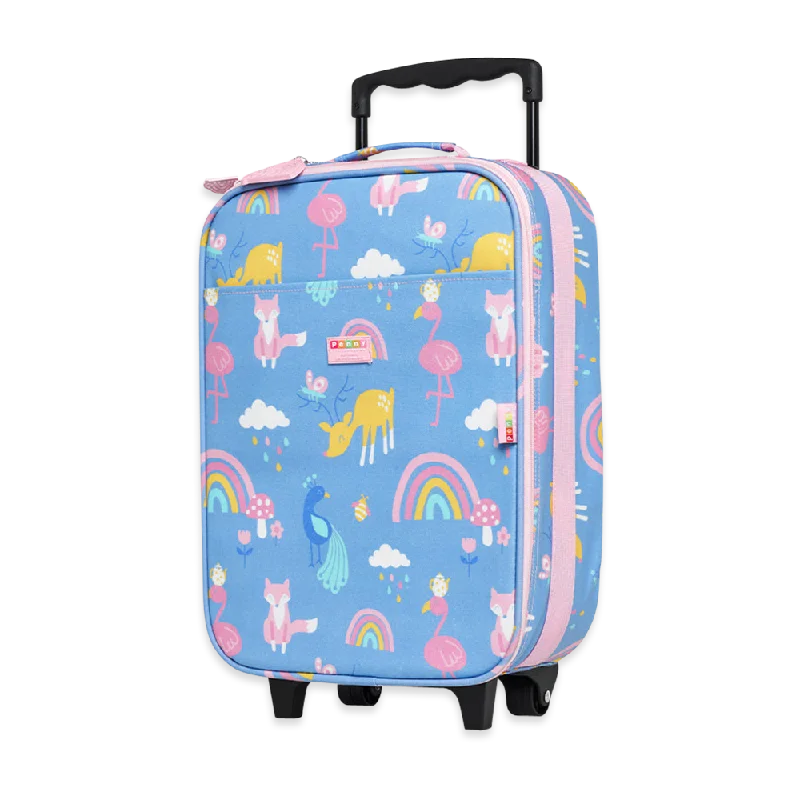 Large-capacity hard-shell polycarbonate baggage for international travelKids' 2 Wheel Suitcase — Rainbow Days