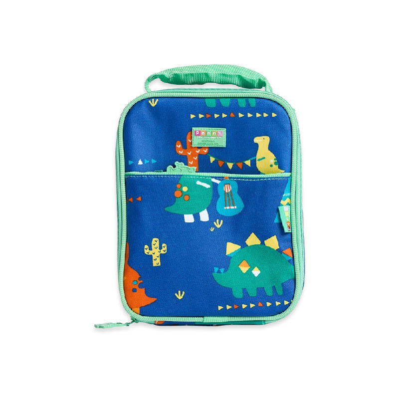 Luggage set including different sized baggage for various travel needsLarge Insulated Lunch Bag - Dino Rock