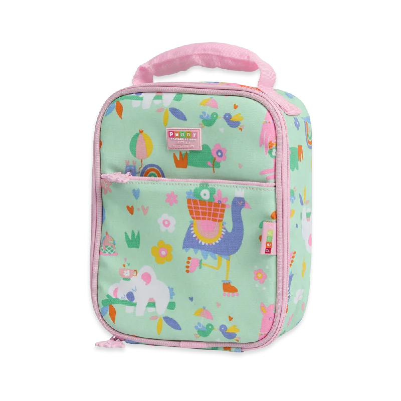 Foldable fabric baggage for convenient storage when not in useLarge Insulated Lunch Bag - Kipping Koala