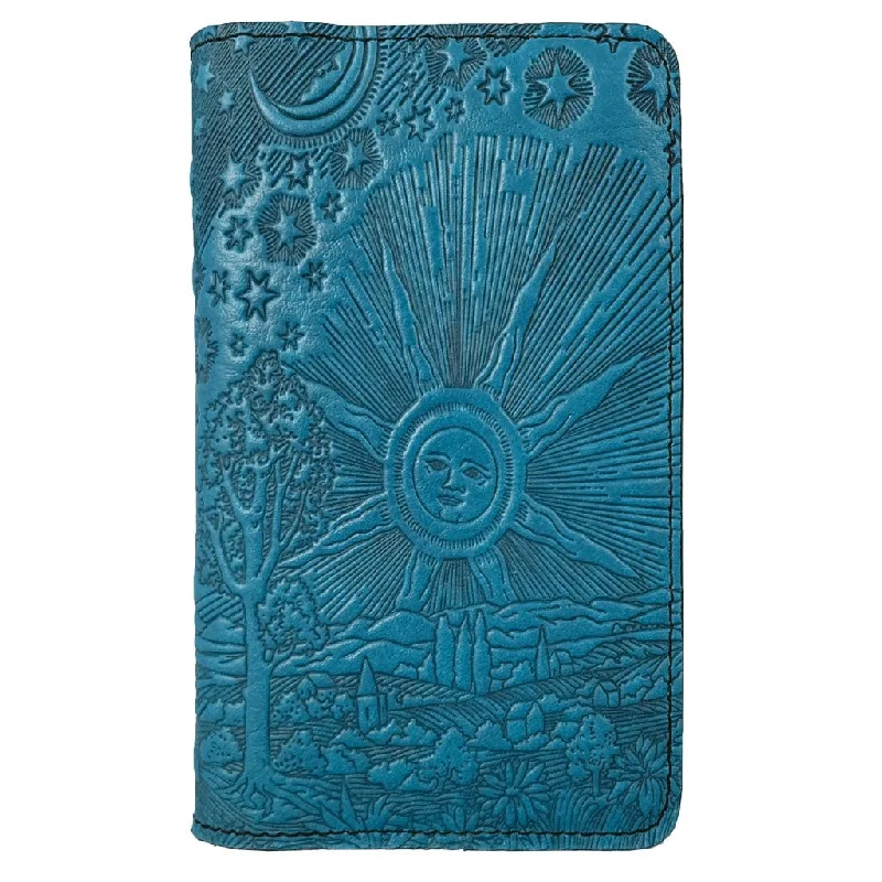 Fabric - lined phone wallets for a soft touchSmartphone Wallet, Roof of Heaven