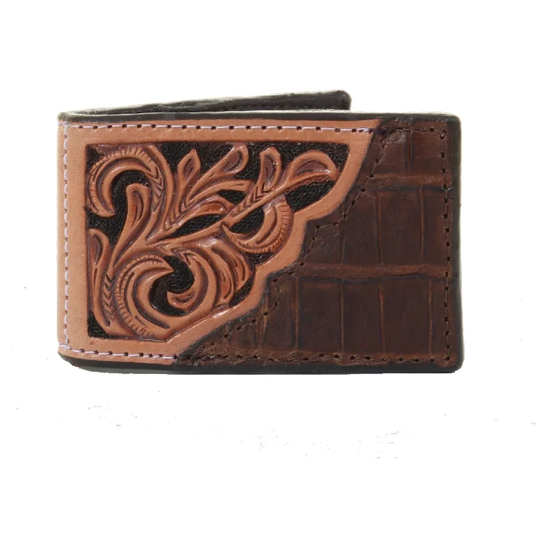 Best money clips for cash and cardsMC160A- Tooled Overlay Money Clip