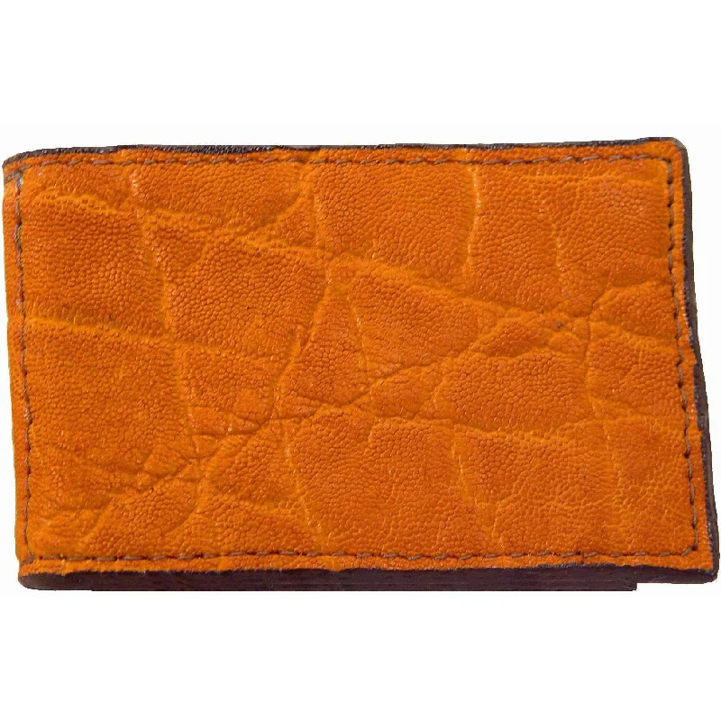 Eco-friendly money clips made from sustainable materialsMC31 - Honey Genuine Elephant Money Clip