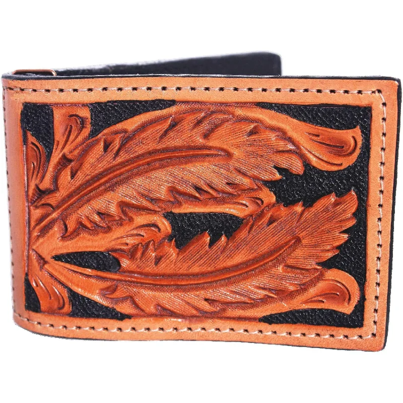 Money clips with RFID protectionMC62 - Hand-Tooled Money Clip