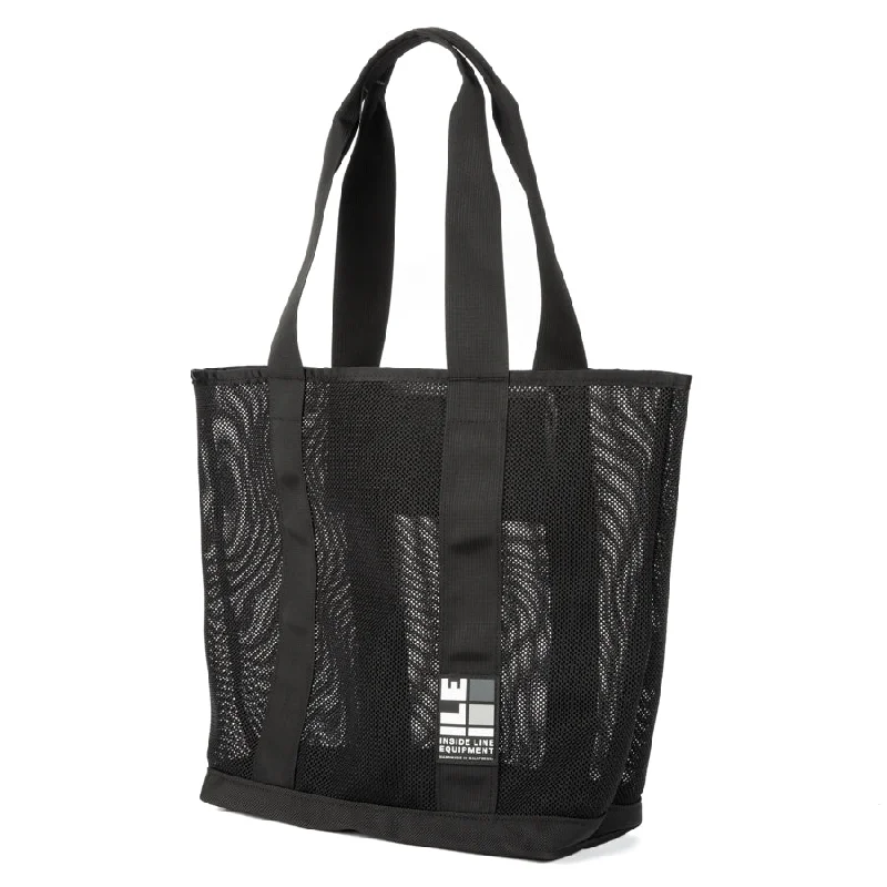 Travel bag with a built - in power bank charger for on - the - go device chargingMesh Tote