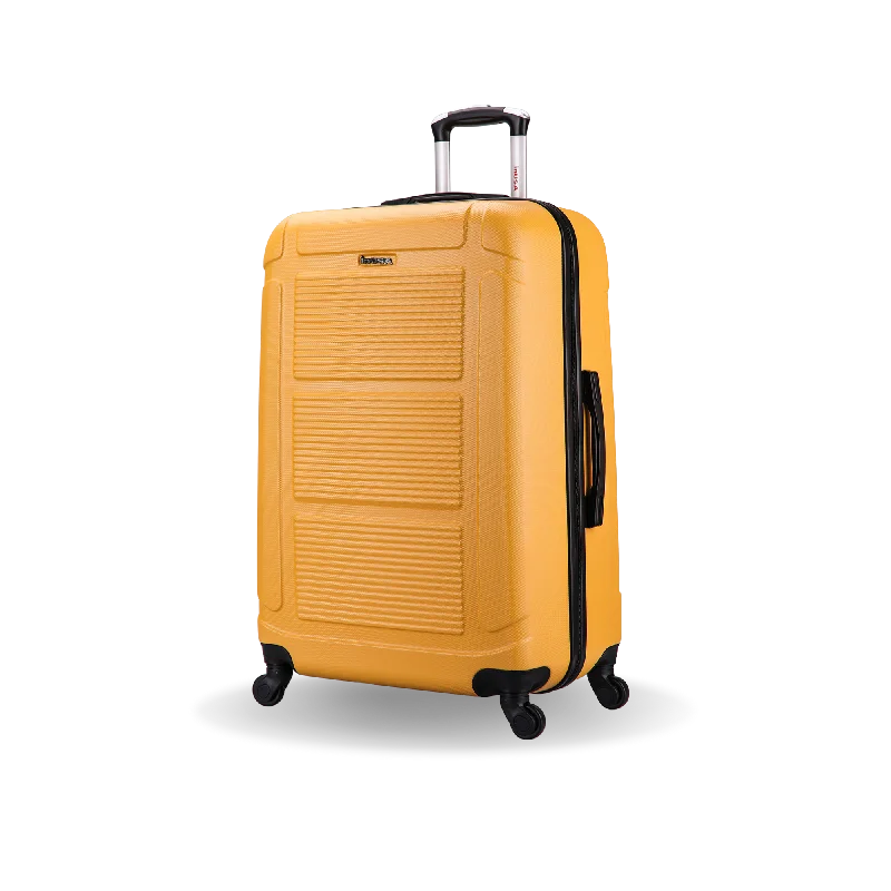 Lightweight expandable polyester baggage with spinner wheels for easy maneuveringPilot Large 28''