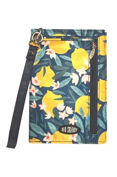 Foldable phone wallets with multiple compartmentsXL Sized MyPhone Lemonflower