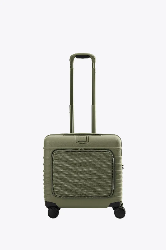 Anti - theft travel bag with RFID - blocking pockets for personal safetyThe Mini Roller in Olive