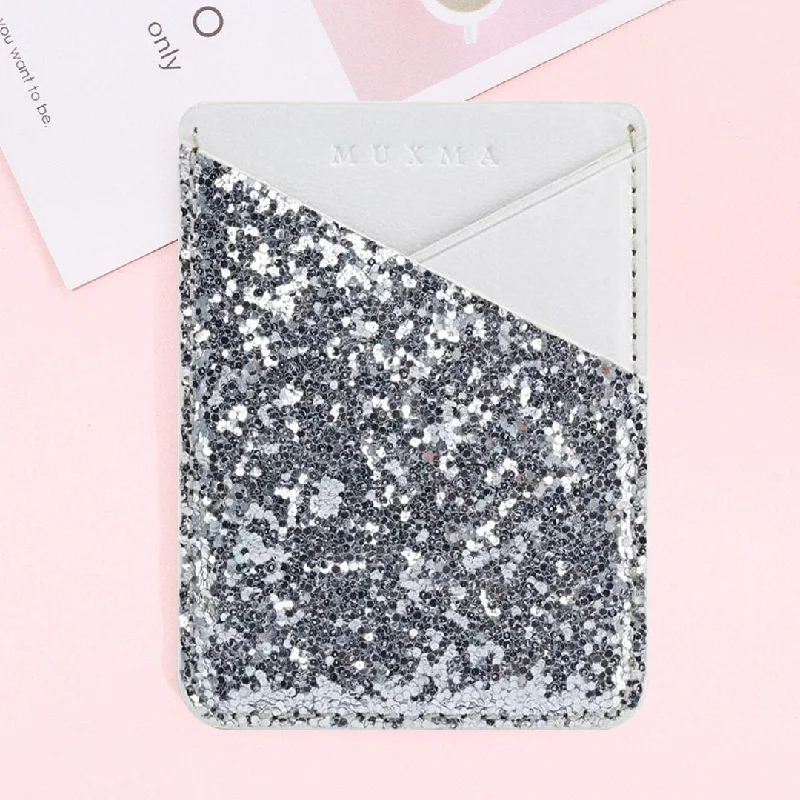 Phone wallets for Xiaomi 14 UltraWhite Bling Card Holder