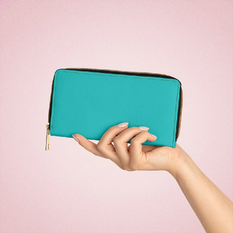 Slim phone wallets for a minimalist lookWristlet Phone Wallet, Teal Green Purse