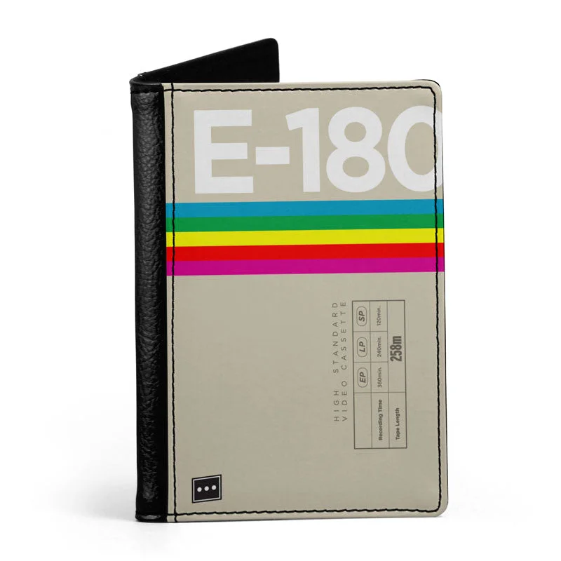 Minimalist Carbon Fiber Passport Covers & Wallets for Modern MenAbstract VHS Rainbow - Passport Cover