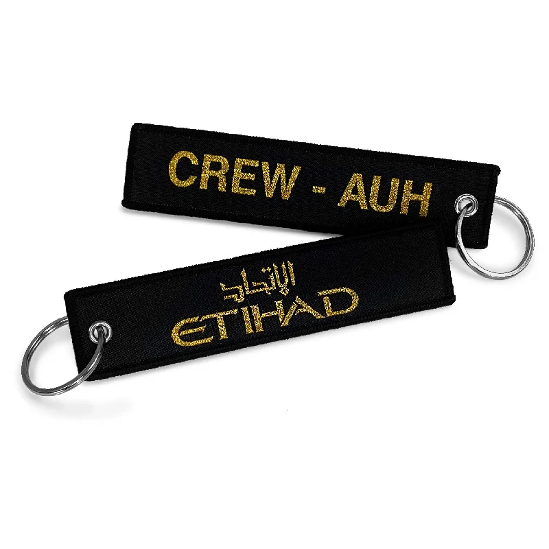 Magnetic-Closure Passport Covers & Wallets for Quick AccessEtihad Airways Crew Keyring