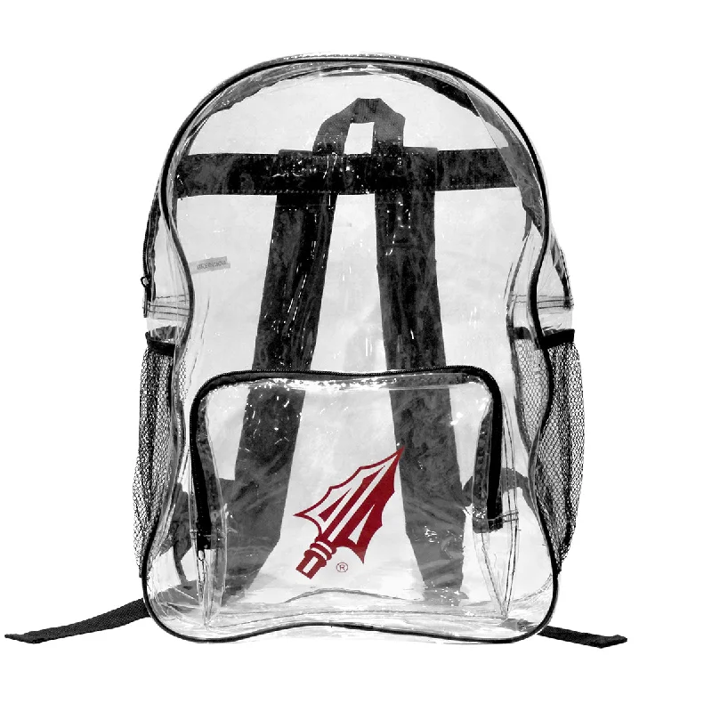 Camouflage - printed coin and key purses for huntersJardine Arrowhead Logo Clear Backpack