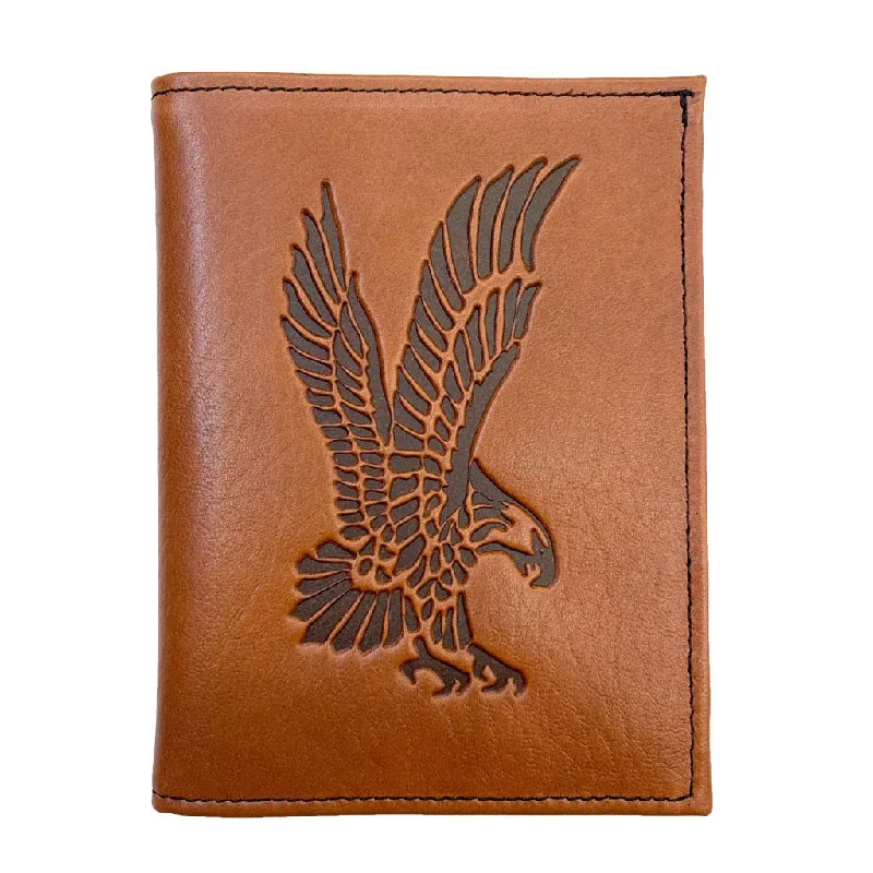 Monogrammed Leather Passport Covers & Wallets as Personalized GiftsEagle Passport Wallet