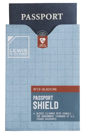 Foldable Passport Covers & Wallets Made of Flexible PVC for Easy StorageLewis N. Clark RFID-Blocking Passport Sleeve