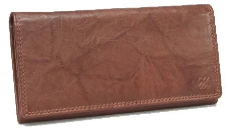 Leather coin and key purses with hand - stitched details for menMonroe Bavaria Leather Ladies Purse | Brown