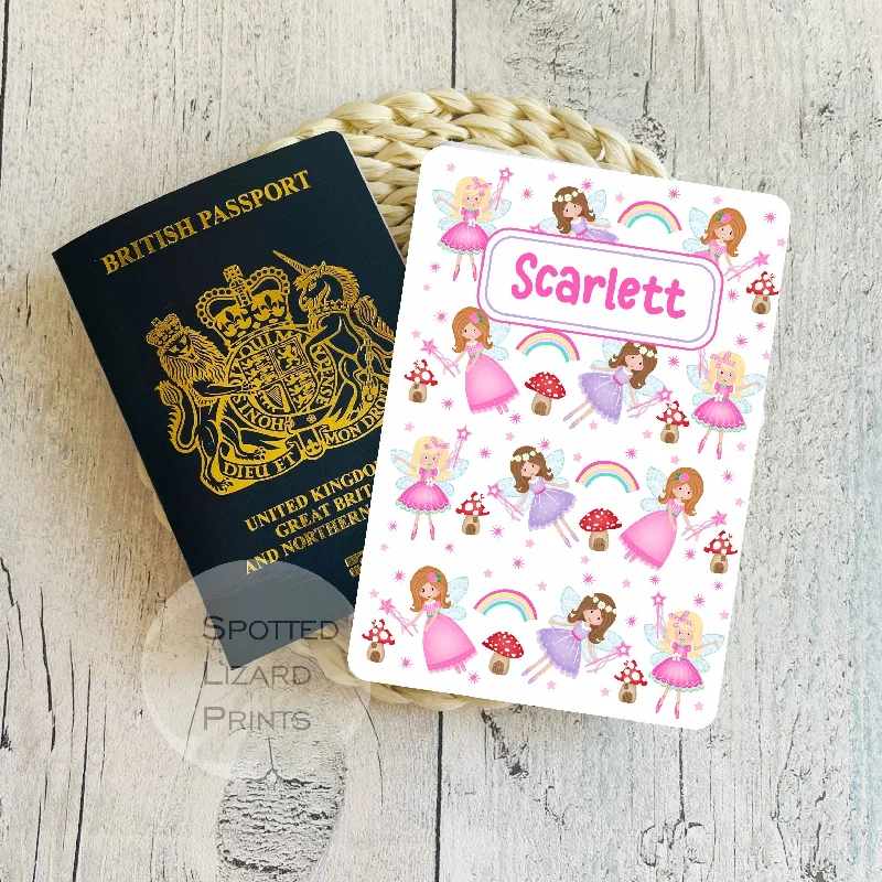 Colorful Floral-Printed Passport Covers & Wallets for Fashionable WomenPersonalised First Passport Cover - 1st Passport Holder - Kids Passport Cover - Baby Passport Holder - First Holiday - New Baby Gifts