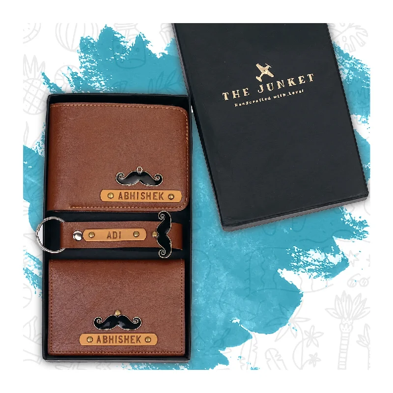 Antique Copper Passport Covers & Wallets with Intricate Engravings for CollectorsThe Mooch Set