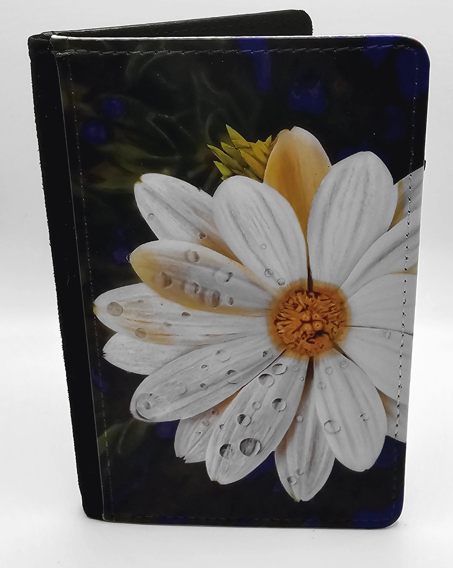 Minimalist Carbon Fiber Passport Covers & Wallets for Modern MenRon Risley Art-Floral Passport Covers