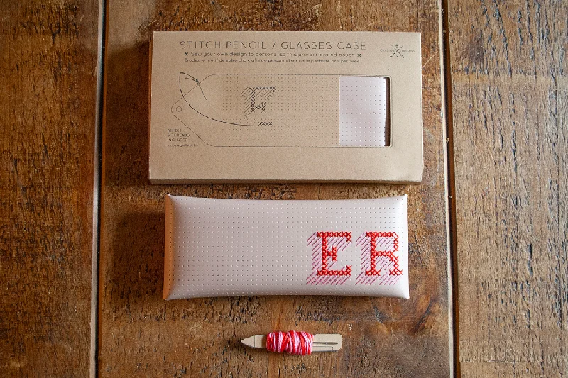 RFID - blocking coin and key purses for security - conscious usersStitch Pencil Case / Glasses Holder - Pink