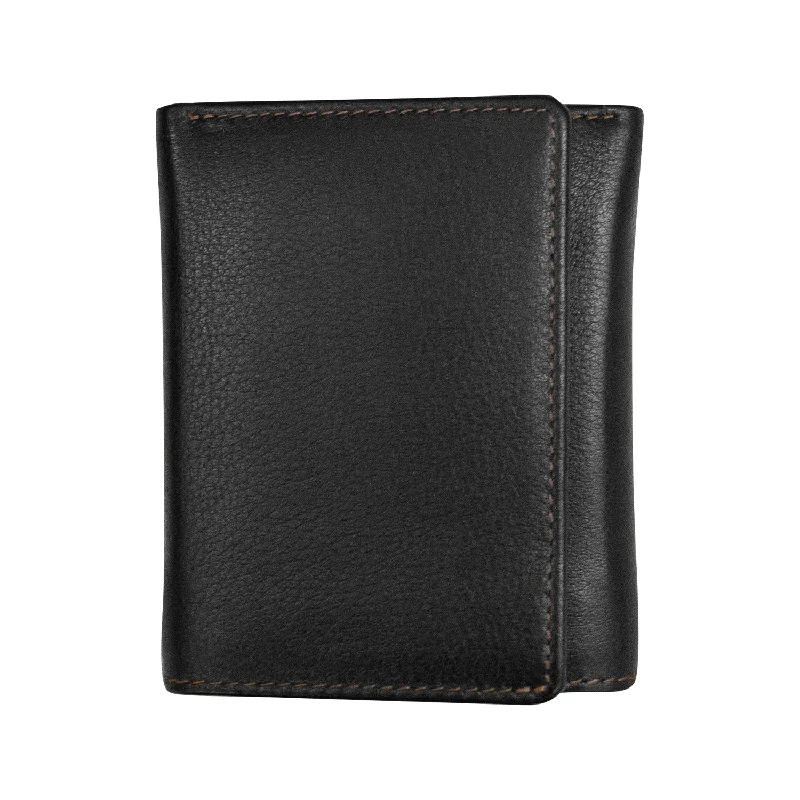 Top-rated money clips for everyday useTrifold Men's Wallet with Middle Flip I.D. Window